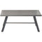 Hanover Hanover All-Weather Commercial-Grade Aluminum Slat-Top Coffee Table