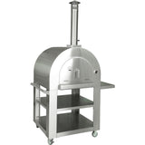 Hanover Hanover Portable Wood Fired Pizza Oven in Stainless Steel, HPZ100