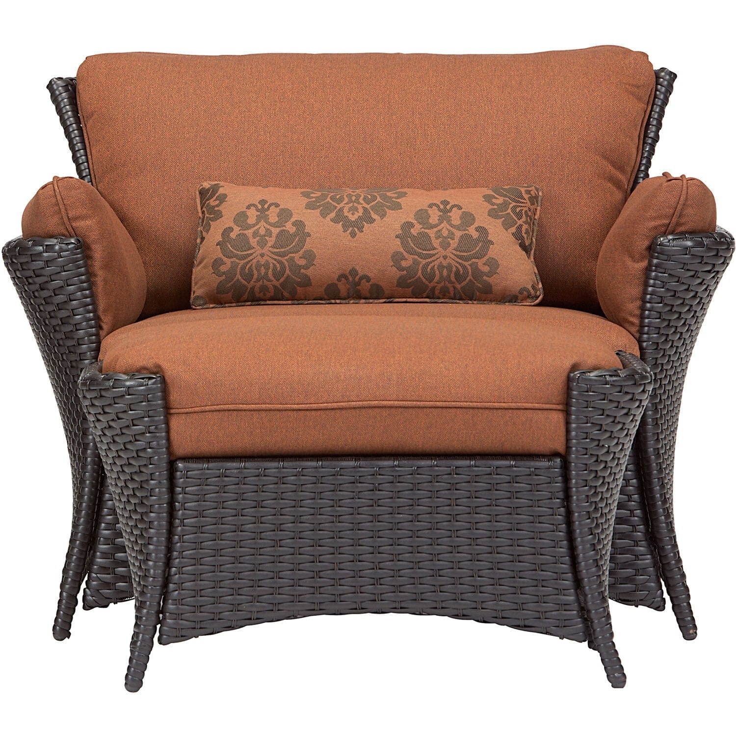 Hanover Lounge Chairs Hanover - Strathmere Allure 2pc Seating Set: Oversized Chair and Ottoman