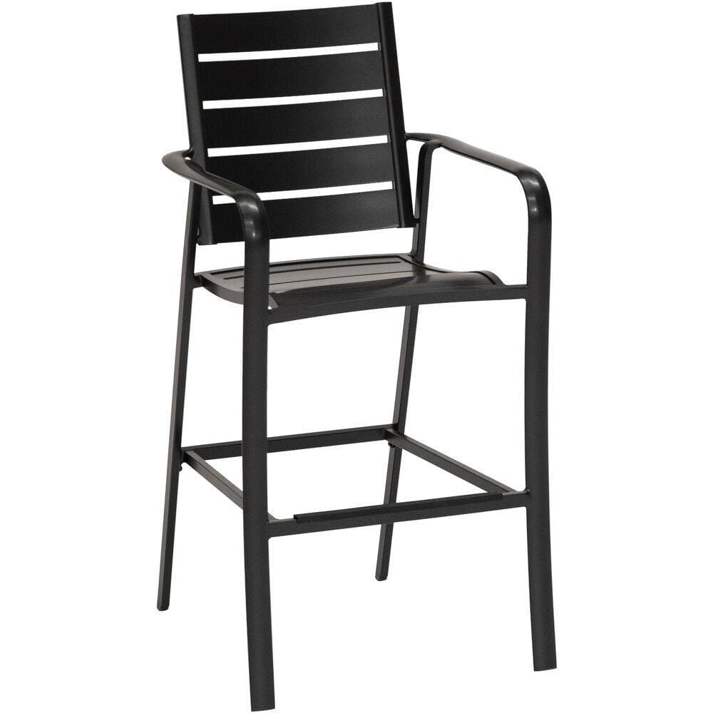 Hanover Outdoor Chairs Hanover - Commercial Alum Slat Counter Height Dining Chair S/1