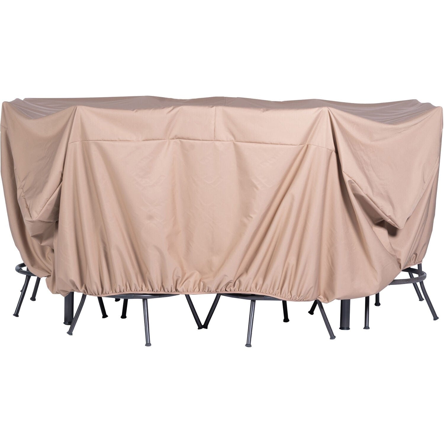 Hanover Outdoor Cover Hanover - Cover for 4pc Round or Square Dining Set - Tan | HANCVR-4PCDN