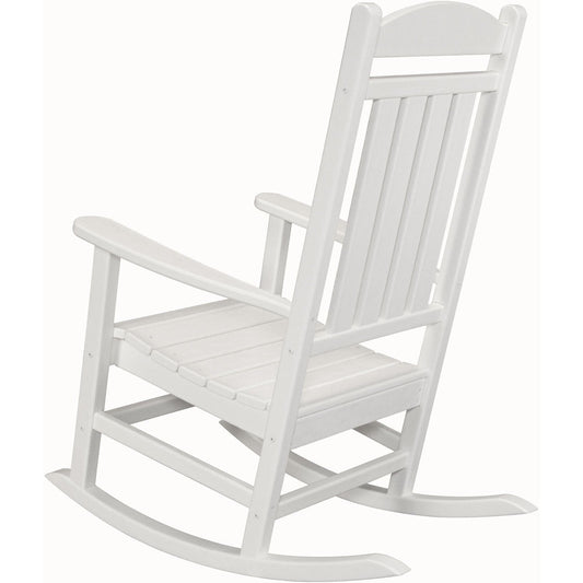 Hanover Outdoor Deep Seating Hanover All-Weather Pineapple Cay Porch Rocker - White | HVR100WH