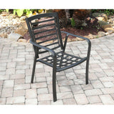 Hanover Outdoor Dining Chairs Hanover - Commercial aluminum dining chair