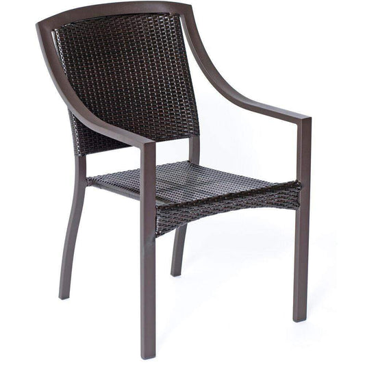 Hanover Outdoor Dining Set Hanover Stacking Square Back Bistro Chair