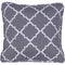 Hanover Outdoor Pillows Hanover - Toss Pillow Lattice Pattern - Grey/White | HANTPLATT-GRY