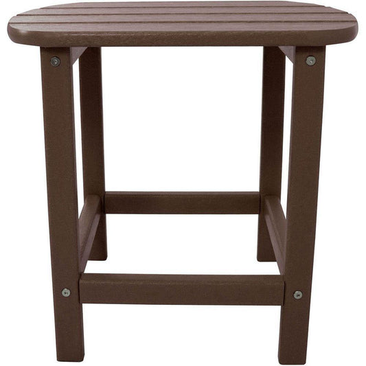 Hanover Outdoor Side Table Hanover All-Weather Side Table - Mahogany
