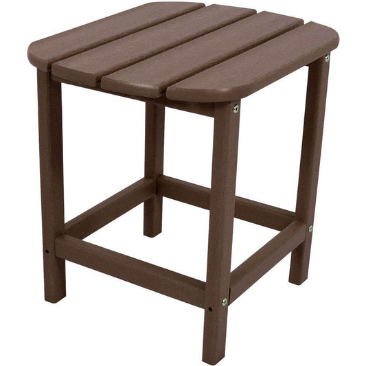 Hanover Outdoor Side Table Hanover All-Weather Side Table - Mahogany