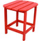 Hanover Outdoor Side Table Hanover All-Weather Side Table - Sunset Red
