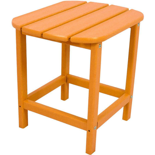 Hanover Outdoor Side Table Hanover All-Weather Side Table - Tangerine