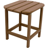 Hanover Outdoor Side Table Hanover All-Weather Side Table - Teak
