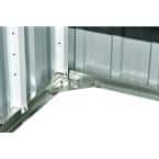 Hanover Sheds & Storage Hanover - Galvanized Steel Muli-Usep Shed,2 Front Doors,Side Sgl Door,3.6'x8'x5.75