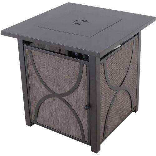 Hanover Square Fire Pit Tables Hanover - Palm Bay 40,000 BTU Tile-Top Gas Fire Pit Table with Burner Cover