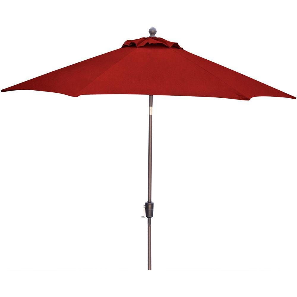 Hanover Table Umbrellas Hanover Traditions 11 Ft. Table Umbrella in Red