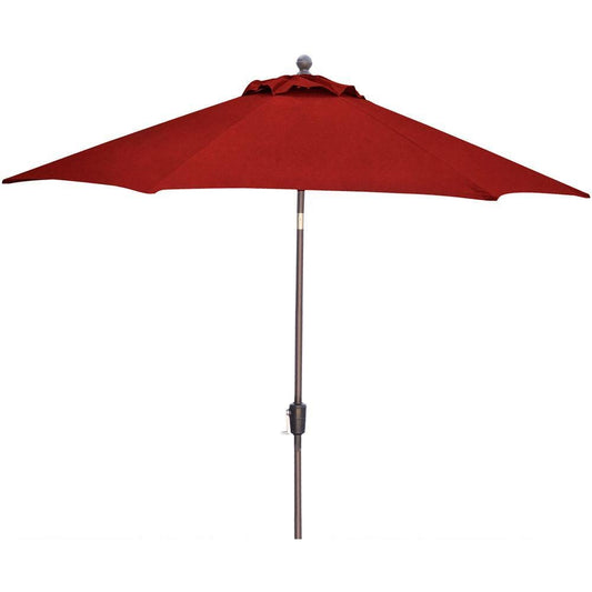 Hanover Table Umbrellas Hanover Traditions 9 Ft. Table Umbrella in Red