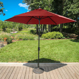 Hanover Table Umbrellas Hanover Traditions 9 Ft. Table Umbrella in Red | TRADUMBRED