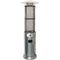 Hanover Tower Patio Heater Hanover 6 Ft. 34,000 BTU Cylinder Patio Heater with Glass Flame Display in Stainless Steel, HAN030SSCL