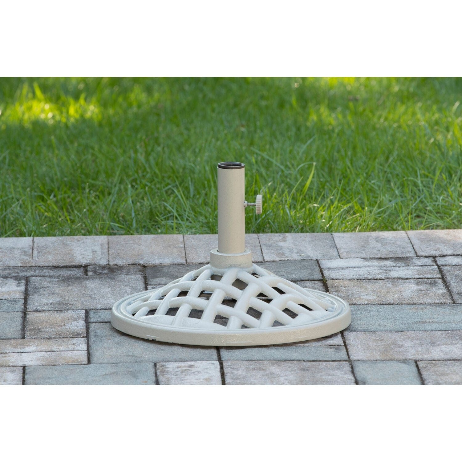 Hanover Umbrella Base Hanover - Umbrella Base for Traditions Sand Dining | Sand | UMBBASE-BE
