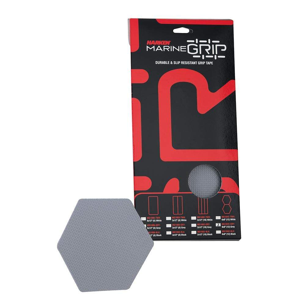 Harken Accessories Harken Marine Grip Tape - Honeycomb - Grey - 12 Pieces [MG10HC-GRY]