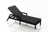 Harmonia Living Chaise Lounge Canvas Charcoal Harmonia Living - Urbana Reclining Chaise Lounge |  HL-URBN-CB-RCL