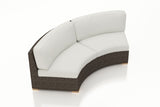Harmonia Living Conversation Set Canvas Natural Harmonia Living - Arden Curved Loveseat | HL-ARD-CH-CLS