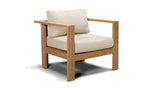 Harmonia Living Outdoor Dining Chair Canvas Flax Harmonia Living - Ando Club Chair | HL-ANDO-TK-CC