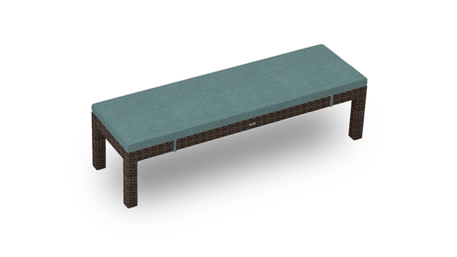 Harmonia Living Outdoor Dining Chair Cast Lagoon Harmonia Living - Arden 3-Seater Dining Bench | HL-ARD-CH-3DB