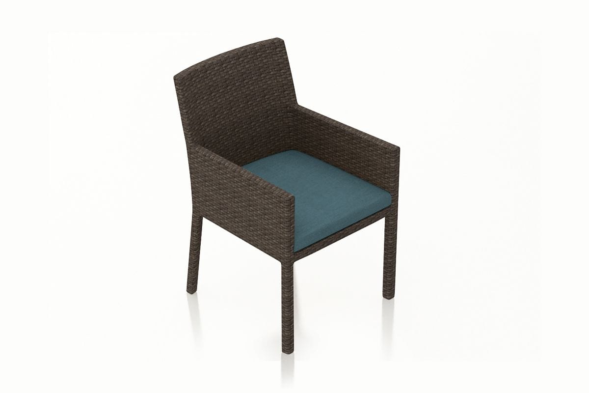 Harmonia Living Outdoor Dining Chair Cast Lagoon Harmonia Living - Arden Dining Arm Chair | HL-ARD-CH-DAC