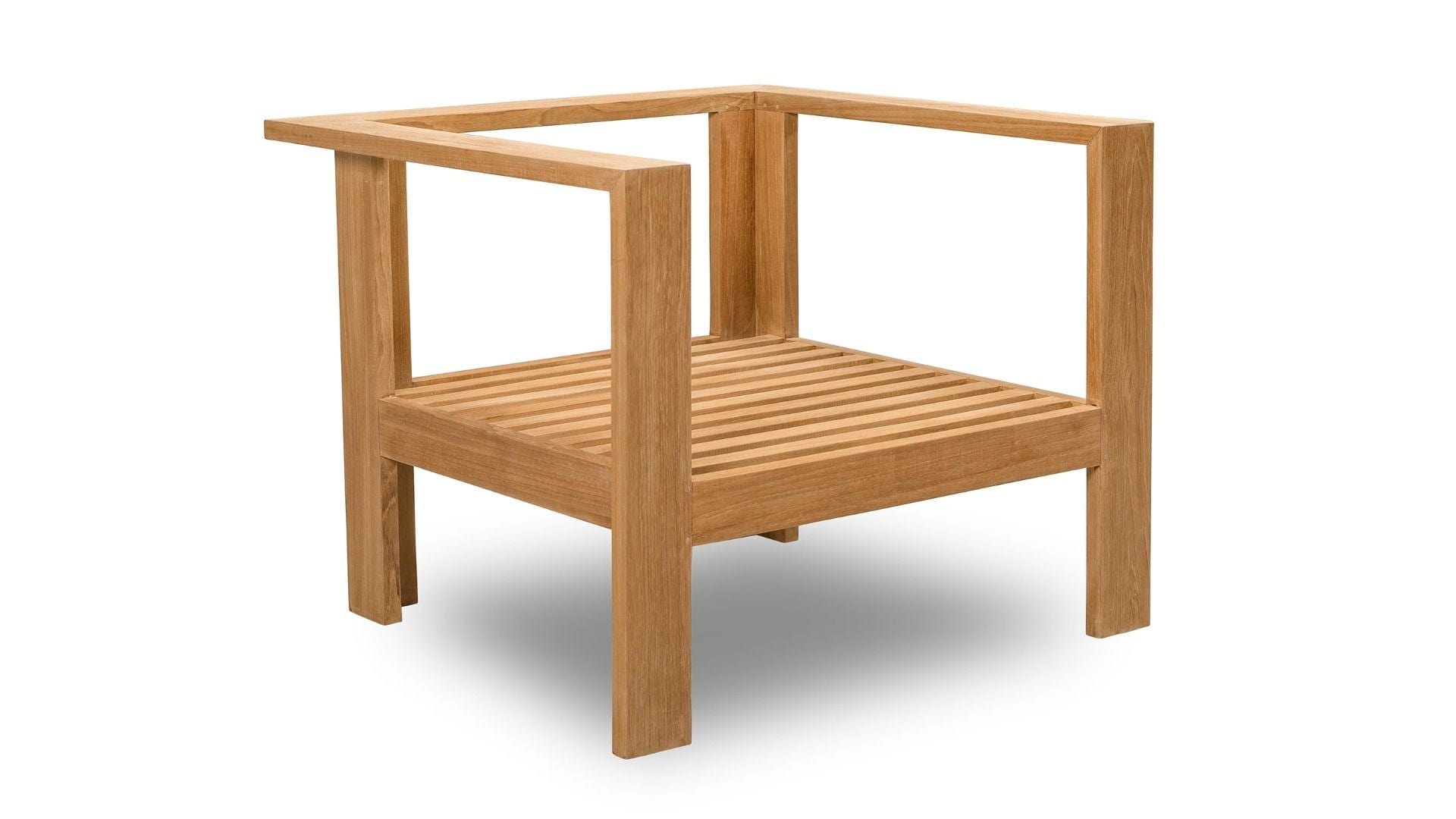 Harmonia Living Outdoor Dining Chair Frame Only Harmonia Living - Ando Club Chair | HL-ANDO-TK-CC