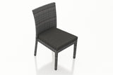 Harmonia Living Outdoor Furniture Canvas Charcoal Harmonia Living - District Dining Side Chair | HL-DIS-TS-DSC