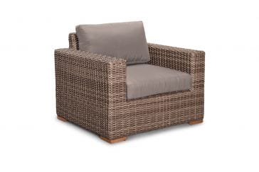 Harmonia Living Outdoor Furniture Canvas Charcoal Harmonia Living - Dune Club Chair | Fabric Sunbrella | HL-DUNE-DW-CC