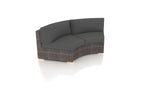 Harmonia Living Outdoor Furniture Canvas Charcoal Harmonia Living - Dune Curve Loveseat | HL-DUNE-DW-CLS