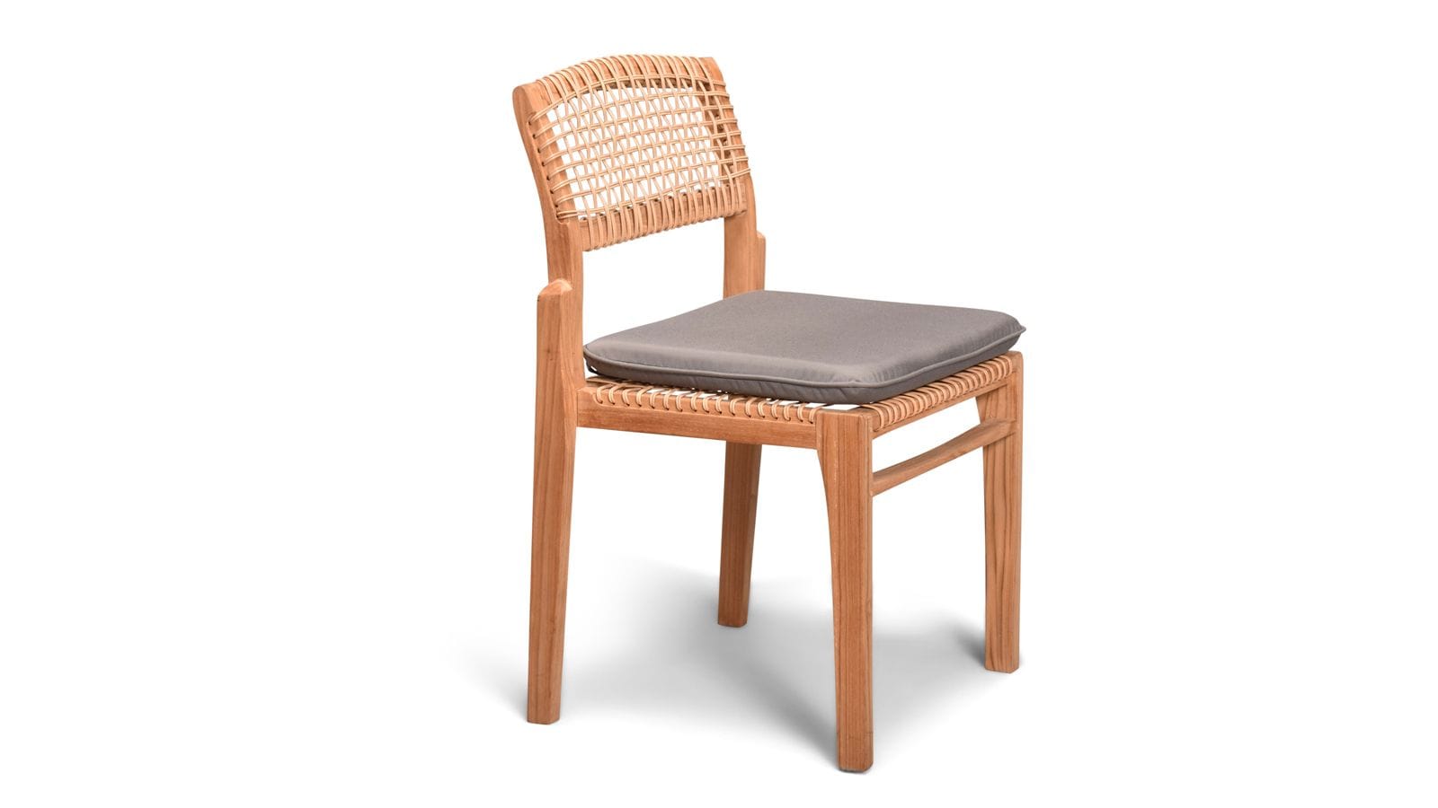 Harmonia Living Outdoor Furniture Canvas Charcoal Harmonia Living - Sands Dining Side Chair | HL-SNDS-SD-DSC