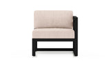 Harmonia Living Outdoor Furniture Canvas Flax Harmonia Living - Avion Right Arm Section - Black | HL-AVN-BK-RAS