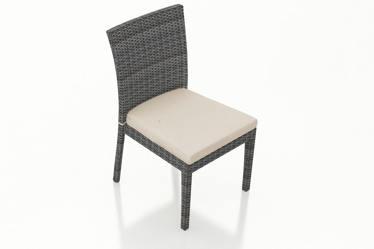 Harmonia Living Outdoor Furniture Canvas Flax Harmonia Living - District Dining Side Chair | HL-DIS-TS-DSC