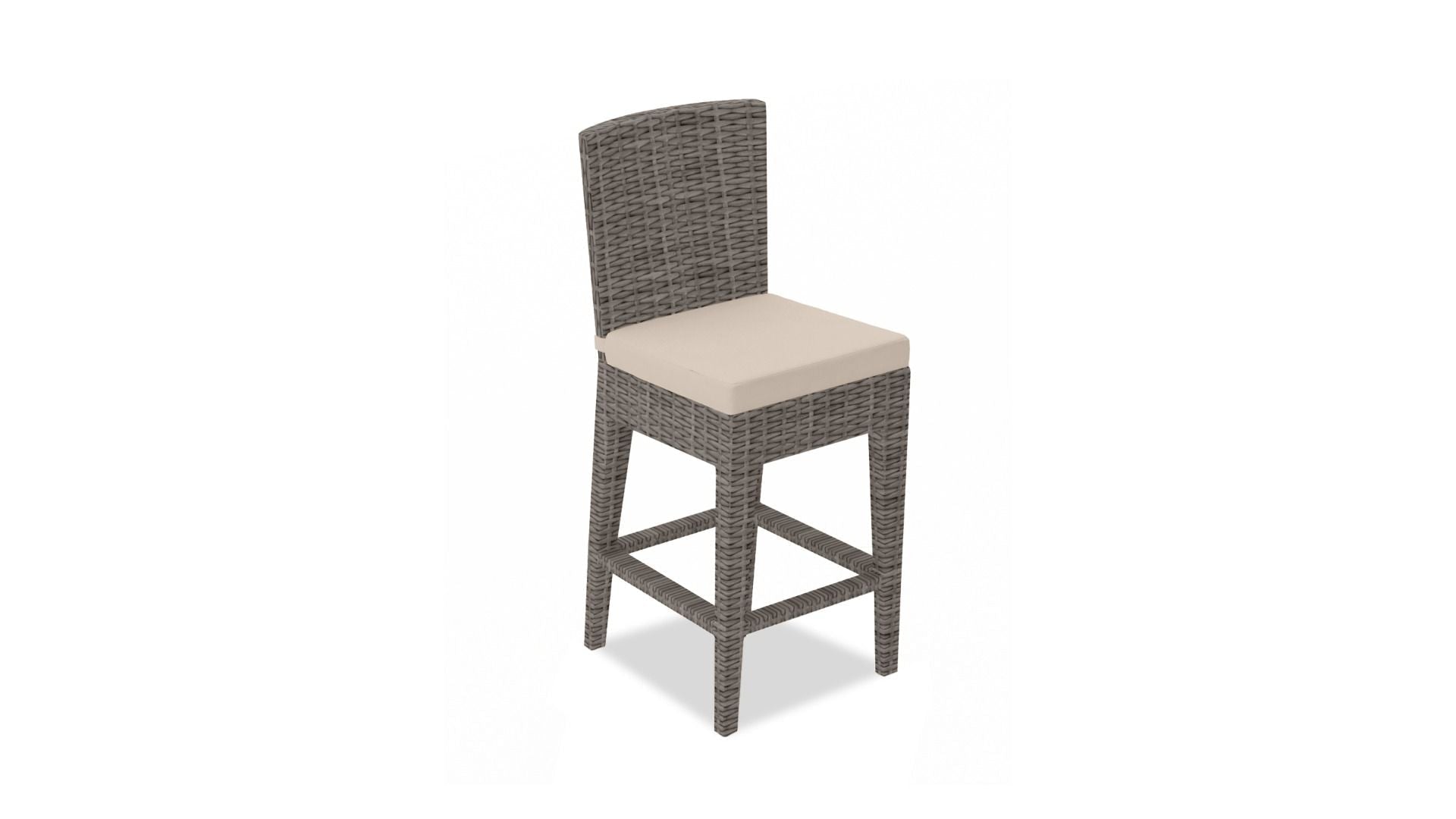 Harmonia Living Outdoor Furniture Canvas flax Harmonia Living - Dune Counter Height Chair | HL-DUNE-DW-CHC