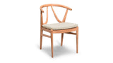Harmonia Living Outdoor Furniture Canvas flax Harmonia Living - Holland Dining Chair | HL-HND-TK-DSC