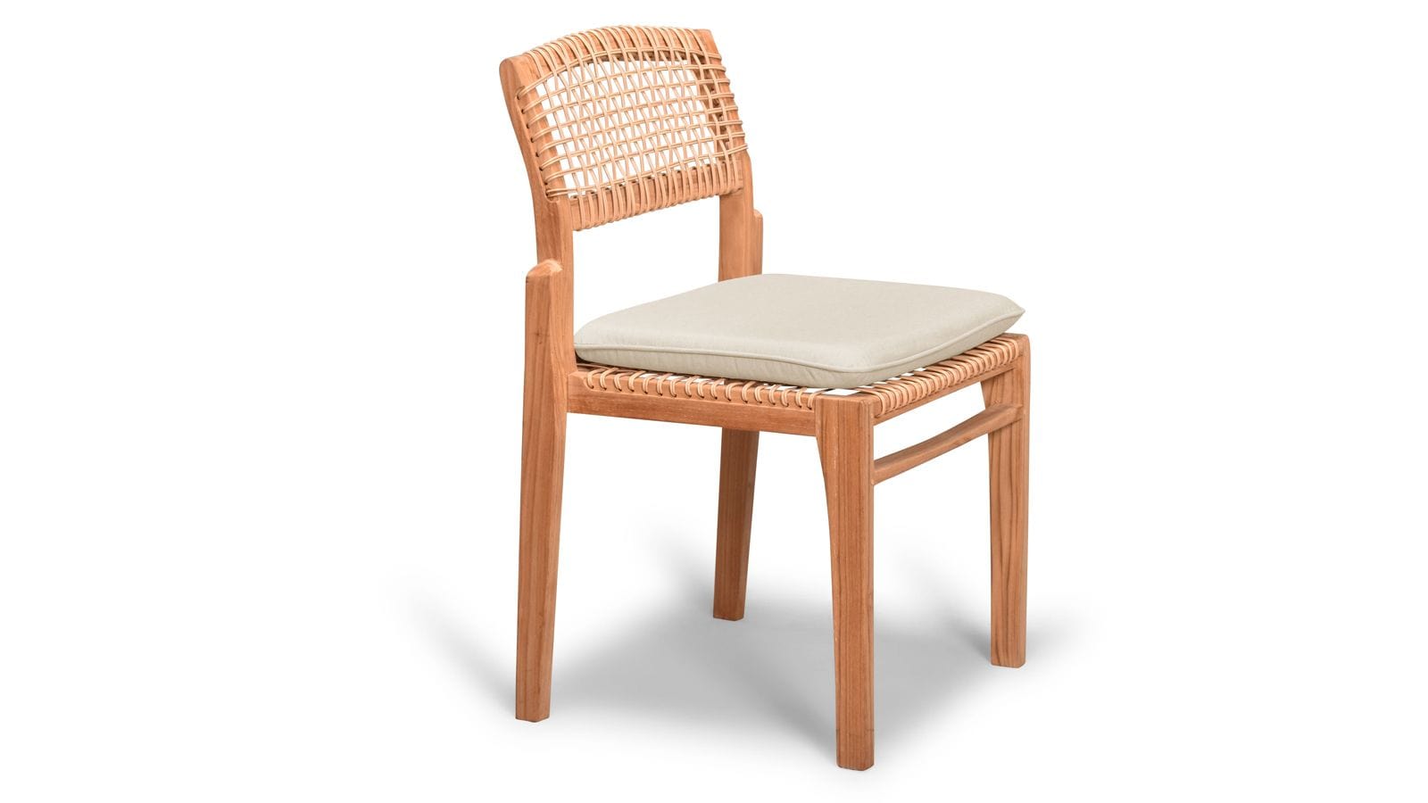 Harmonia Living Outdoor Furniture Canvas flax Harmonia Living - Sands Dining Side Chair | HL-SNDS-SD-DSC
