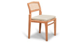 Harmonia Living Outdoor Furniture Canvas flax Harmonia Living - Sands Dining Side Chair | HL-SNDS-SD-DSC