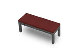 Harmonia Living Outdoor Furniture Canvas Henna Harmonia Living - District 2-Seater Dining Bench | HL-DIS-TS-2DB