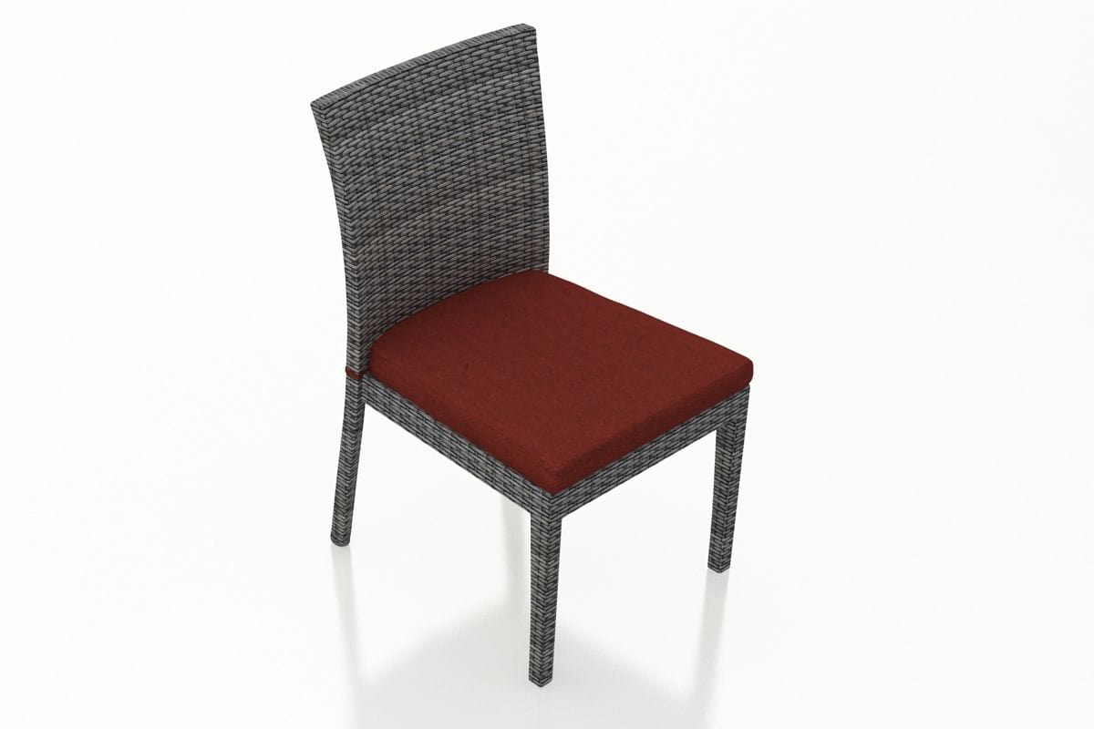 Harmonia Living Outdoor Furniture Canvas Henna Harmonia Living - District Dining Side Chair | HL-DIS-TS-DSC