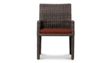 Harmonia Living Outdoor Furniture Canvas Henna Harmonia Living - Dune Dining Arm Chair | HL-DUNE-DW-DAC