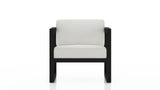 Harmonia Living Outdoor Furniture Canvas Natural Harmonia Living - Avion Club Chair - Black | HL-AVN-BK-CC