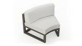 Harmonia Living Outdoor Furniture Canvas Natural Harmonia Living - Avion Curve Seat - Slate (pack of 2) | AVN-CRVS-SL