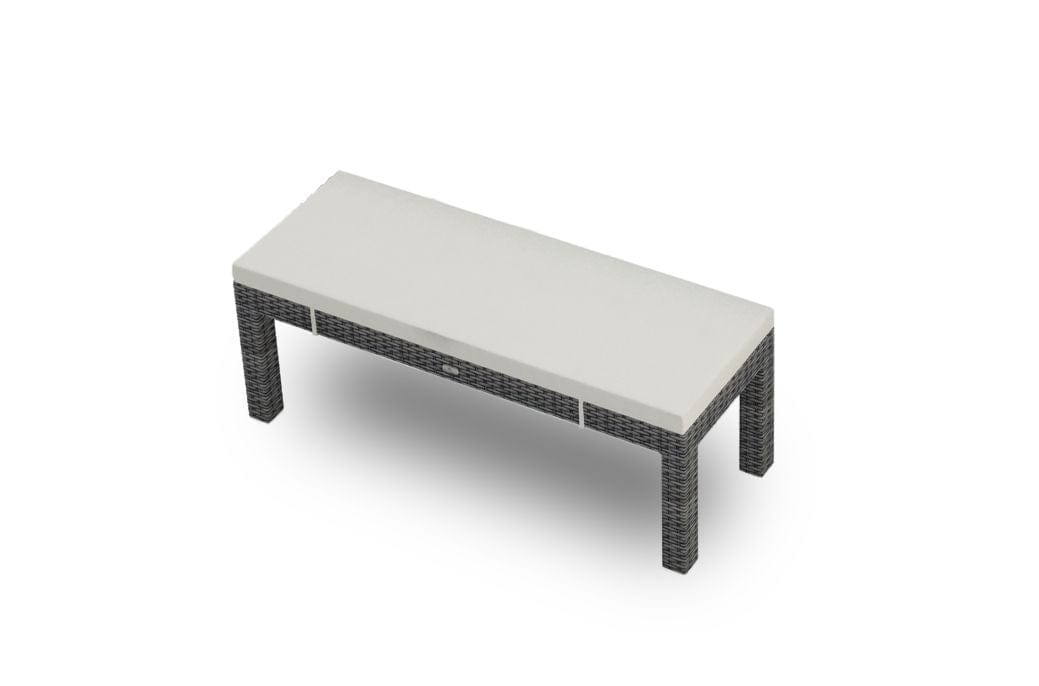 Harmonia Living Outdoor Furniture Canvas Natural Harmonia Living - District 2-Seater Dining Bench | HL-DIS-TS-2DB