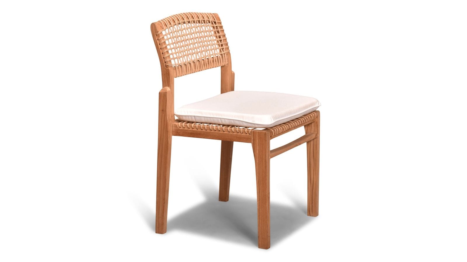 Harmonia Living Outdoor Furniture Canvas Natural Harmonia Living - Sands Dining Side Chair | HL-SNDS-SD-DSC