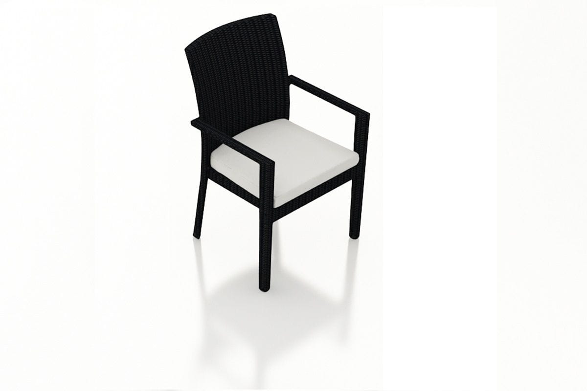 Harmonia Living Outdoor Furniture Canvas Natural Harmonia Living - Urbana Dining Arm Chair | HL-URBN-CB-DAC