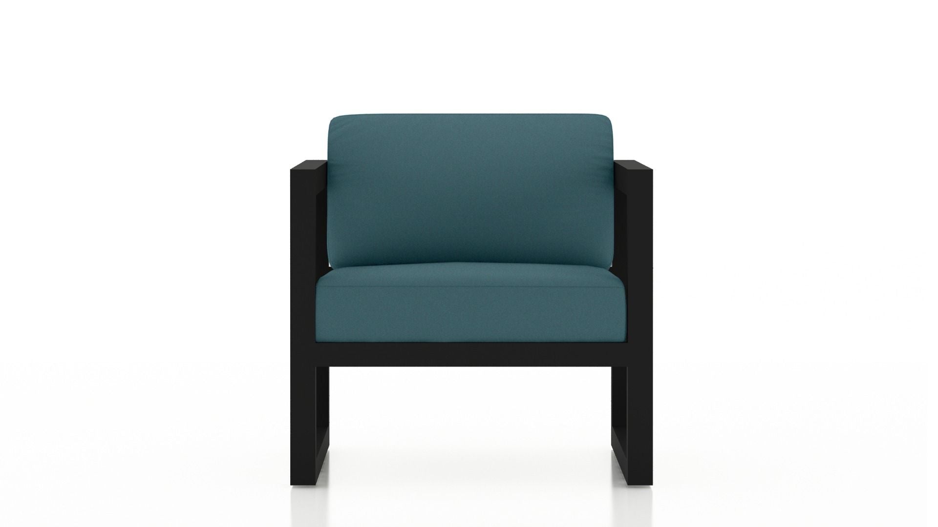 Harmonia Living Outdoor Furniture Cast Lagoon Harmonia Living - Avion Club Chair - Black | HL-AVN-BK-CC