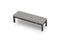 Harmonia Living Outdoor Furniture Cast Silver Harmonia Living - District 3-Seater Dining Bench | HL-DIS-TS-3DB