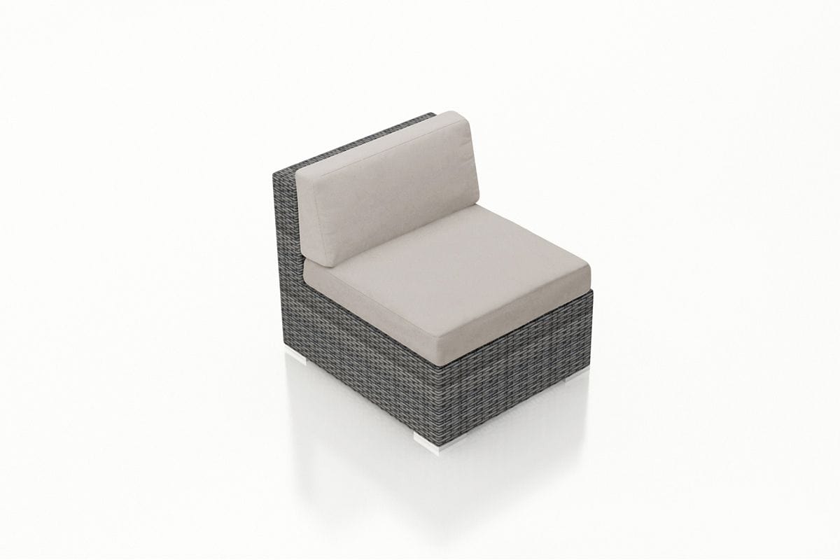 Harmonia Living Outdoor Furniture Cast Silver Harmonia Living - District Middle Section | HL-DIS-TS-MS