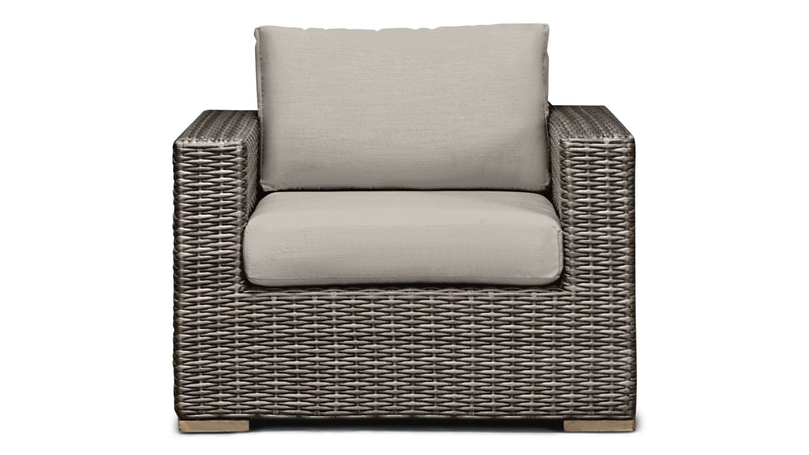 Harmonia Living Outdoor Furniture Cast Silver Harmonia Living - Dune Club Chair | HL-DUNE-DW-CC
